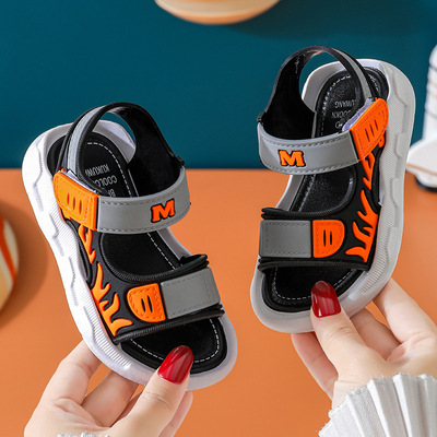 Soft-soled Non-slip Boy Beach Shoes, Children's Trendy Shoes