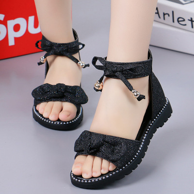 Fashion Princess Shoes Soft Soled Children Roman Shoes