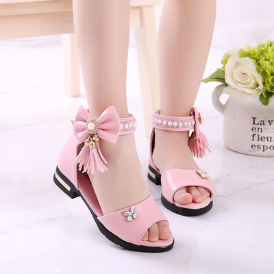 Children's Roman Shoes, Big Kids Soft-soled Student Princess Shoes