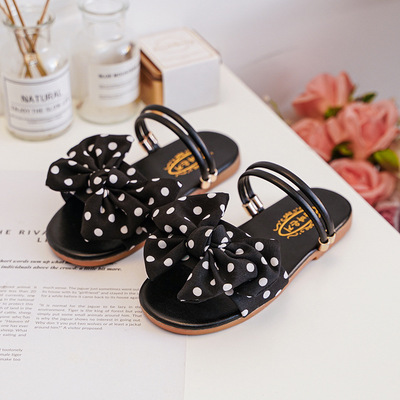 New Fashion Outer Wear Soft Bottom Little Girl Cute Baby Flip Flops