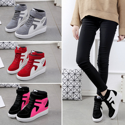Autumn/winter Korean Version In Increased Casual Warmth Platform Shoes