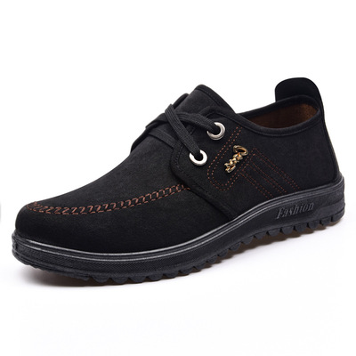 Canvas Shoes Men's Casual Men's Shoes Spring Shoes For The Elderly Non-slip