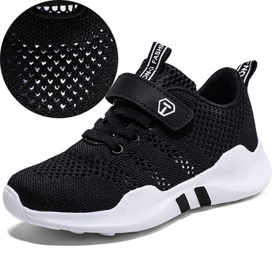 Spring And Summer New Flying Woven Breathable Mesh Non-slip Shoes