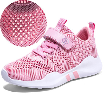 Spring And Summer New Flying Woven Breathable Mesh Non-slip Shoes