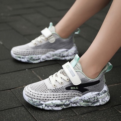 Flying Woven Breathable Single Mesh Camouflage Old Shoes For Men And Women Korean Version
