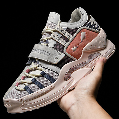 The New Breathable Trendy Shoes Korean Fashion Increased Men's Sports Shoes