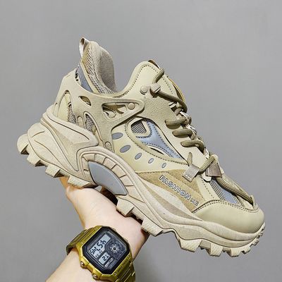 Summer New Thick-soled Increased Korean Student Luminous Men's Sports Shoes