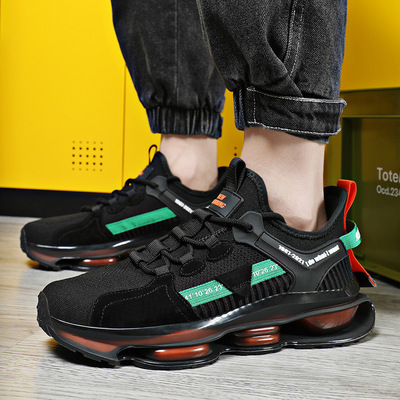 Breathable Popcorn Trendy Shoes Men's Korean Fashion Student Casual Sports Shoes