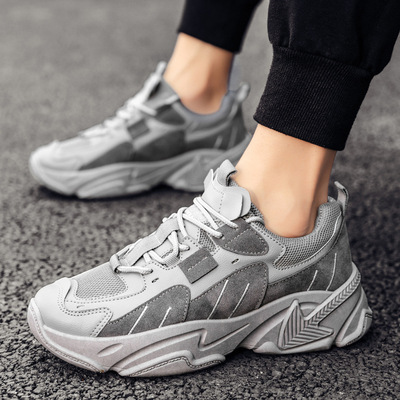 New Breathable Mesh Catwalk Shoes, Korean Style Fashion Wear