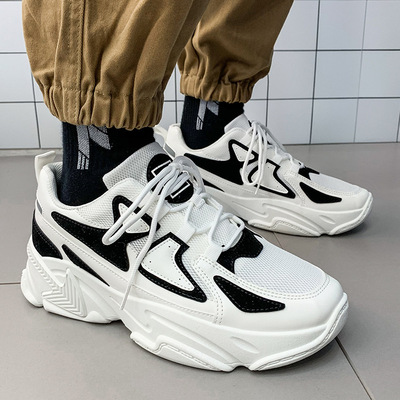 New Breathable Mesh Catwalk Shoes, Korean Style Fashion Wear