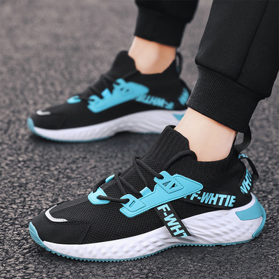 Breathable Mesh Shoes Men's Korean Personality Student Casual Running Sneakers