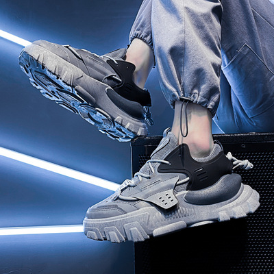Summer Korean Style Trendy Boys Hong Kong Style Mesh Sports And Leisure All-match Trendy Shoes
