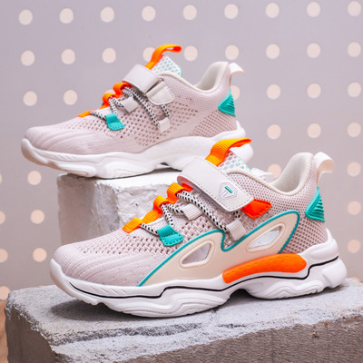 Hollow Frame Shoes Korean Style Tide Fly Woven Mesh Breathable Student Boys Shoes