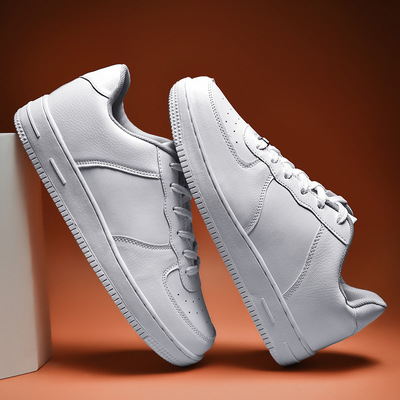 Korean Style Trendy Classic Casual White Shoes Low-cut Couple Shoes