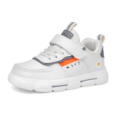 New Style Leather Breathable Trendy Shoes Korean Fashion Non-slip Sneakers
