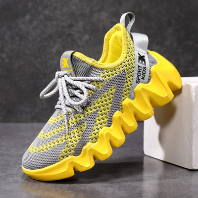 Autumn New Flying Woven Breathable Coconut Shoes Korean Style Tide All-match Non-slip