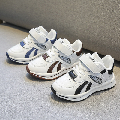 Lightweight Children's Shoes Soft Sole Sports Shoes Girls Velcro