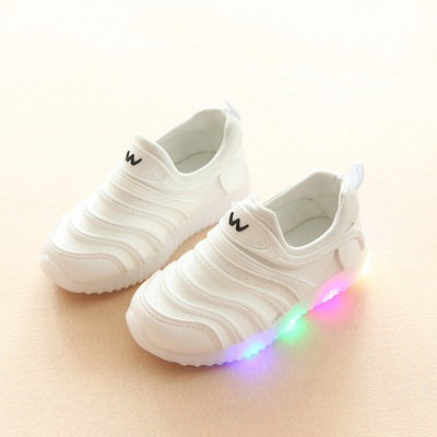 Casual Sports Shoes Luminous Shoes Baby Breathable Shoes Non-slip Children's Shoes