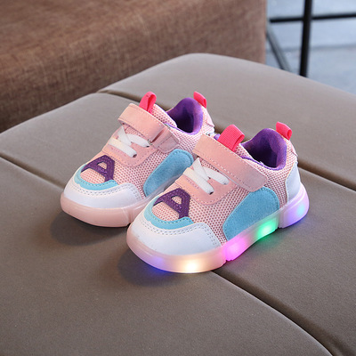 Children's Sneakers With Led Lights For Boys And Girls Casual Shoes Luminous Shoes