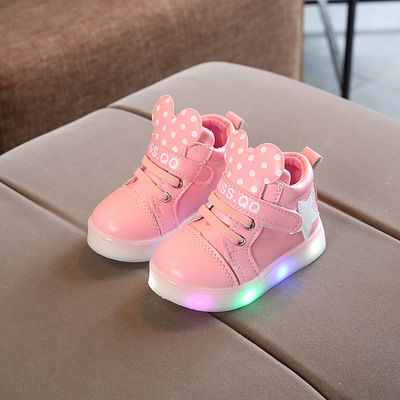 Fashion Cartoon Luminous Children's Shoes, Boys And Girls' Fashion Casual Shoes