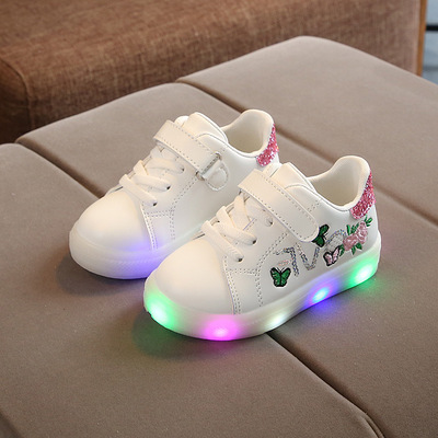 Children's Sneakers With Led Lights For Boys And Girls Casual Shoes Luminous Shoes