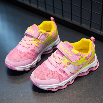 Breathable Mesh Girls' Sports Shoes Lightweight Casual Shoes