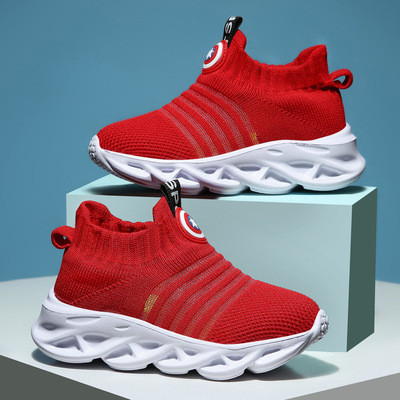 Red Kids' Athletic Shoes