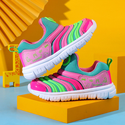 Caterpillar Boys And Girls Spring And Autumn Soft-soled Shoes