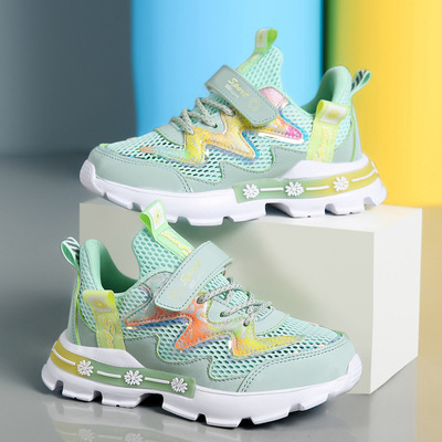 New Children's Sports Shoes, Children's Net Shoes, Korean Soft Sole