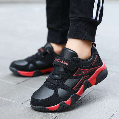 Children's Sports Shoes, Boys' Trendy Shoes, Lightweight Soft Sole Leather