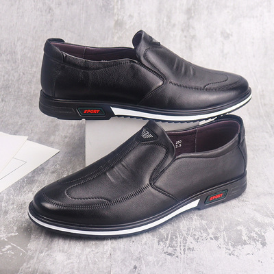 The First Layer Of Cowhide Men's Casual Leather Shoes Autumn New Four Seasons