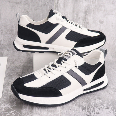 New Color-blocking Sports And Leisure Single Shoes Low-top Running Shoes