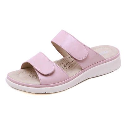 Vacation Beach Velcro Massage Sponge Slippers