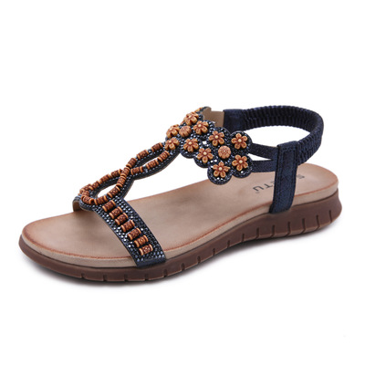 Navy Sandals
