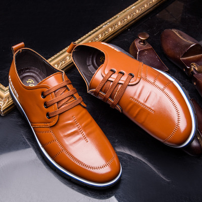 British Plus Size Casual Shoes Korean Fashion Trendy Men's Shoes