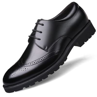 Business Leather Shoes Men's Korean Version Of British Wedding Shoes