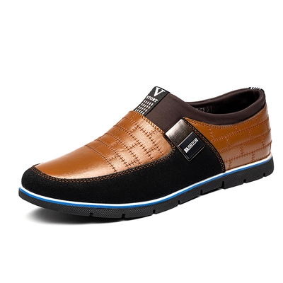 Casual Leather Shoes, Soft Sole, Lightweight, Large Size Men's Shoes