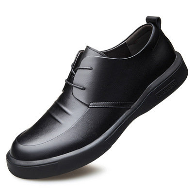 Business Casual Leather Hollow Leather Shoes Men's Summer Shoes With Holes