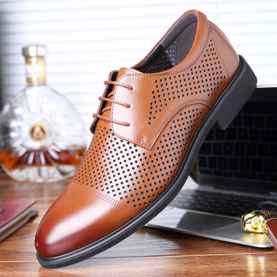 Large Size Men's Shoes Casual Shoes Leather Shoes Men's Cowhide Business Men's Shoes