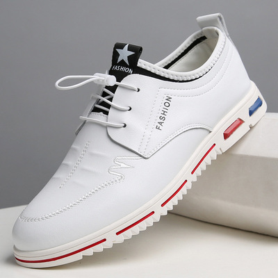 Leather Casual Shoes Business Dress Shoes Men's Korean Shoes
