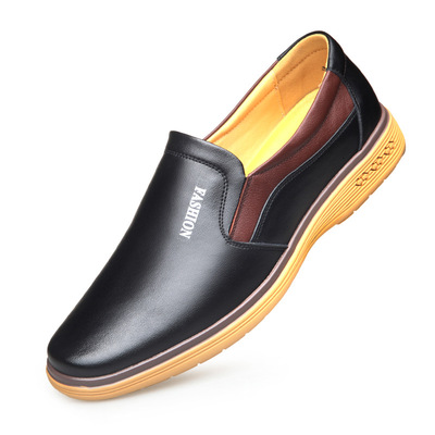 Business Casual Small Leather Shoes Men's Shoes Over-foot Lazy Shoes