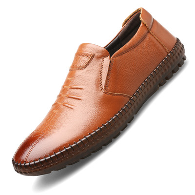 New Style Casual Leather Non-slip Breathable Shoes