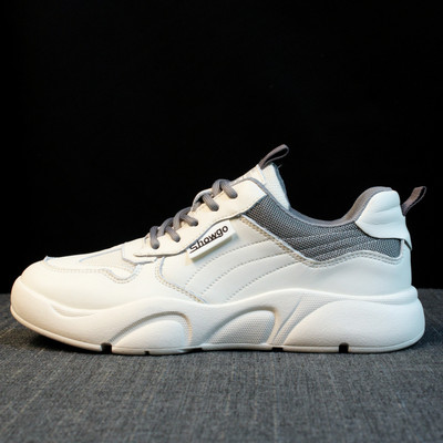Autumn Korean Style Flat Bottom All-match Leather Explosive Style Student Shoes