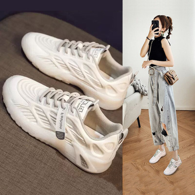 Spring And Autumn All-match Women's Shoes Explosive Breathable Sneakers Sneakers