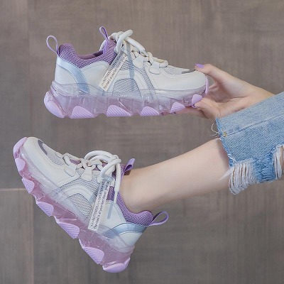New Net Yarn Breathable Thin Section Net Celebrity Old All-match Shoes