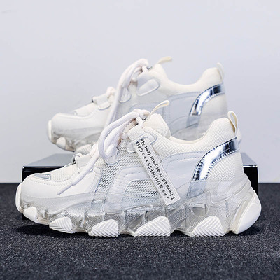 New Net Yarn Breathable Thin Section Net Celebrity Old All-match Shoes