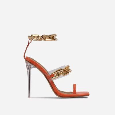 Orange Sandals