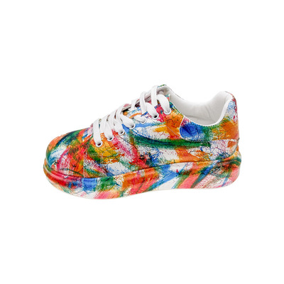 Orange Sports Shoes