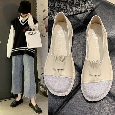 The New One-legged Lazy Scoop Shoes Flat Casual Training Shoes