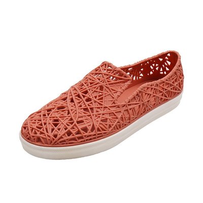 Hollow Hole Shoes Breathable Flat Heel Hollow Mesh Travel Beach Shoes